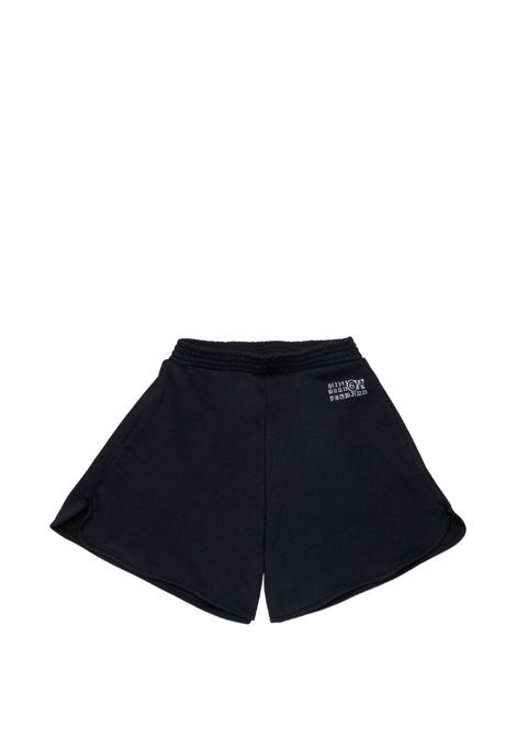 Shorts con vita elasticizzata MM6 KIDS MAISON MARGIELA | M61005 MM02XM6900